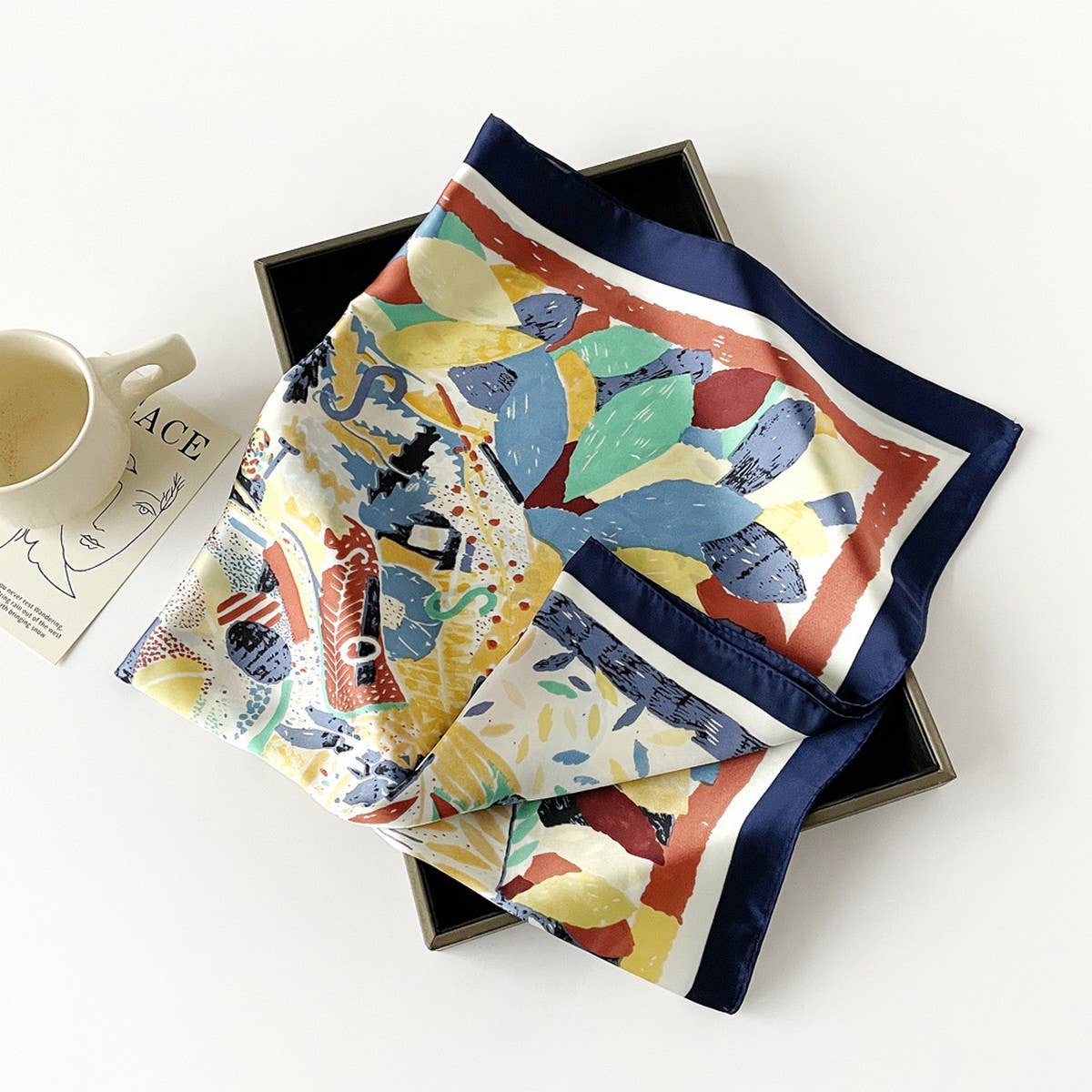 Satin Square Scarf