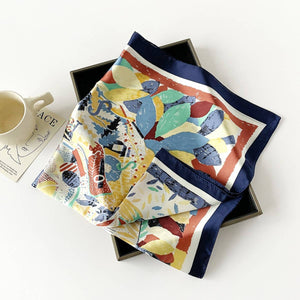 Satin Square Scarf