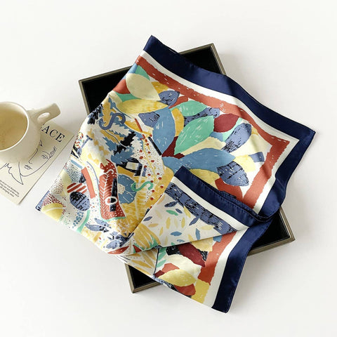 Satin Square Scarf