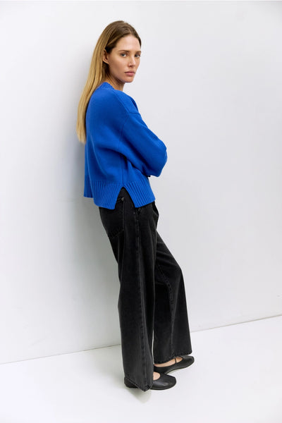 Asher Cobalt Blue Sweater