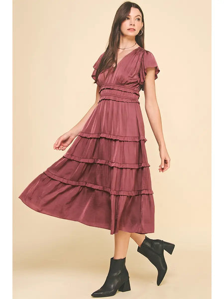 Ellory Satin Dress