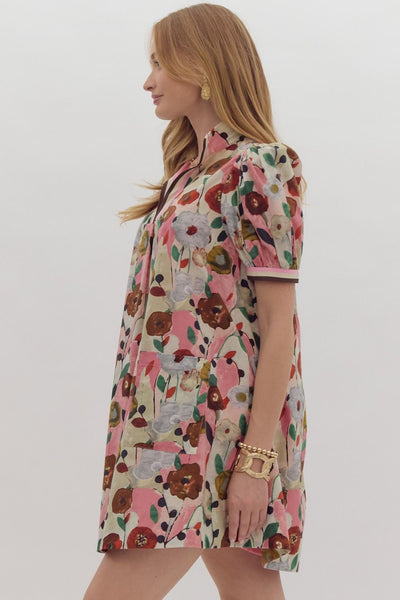 Elody Floral Print Dress