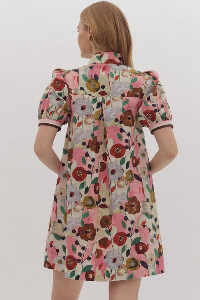 Elody Floral Print Dress