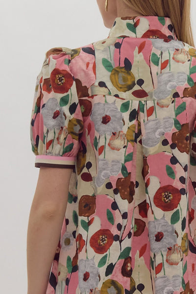 Elody Floral Print Dress