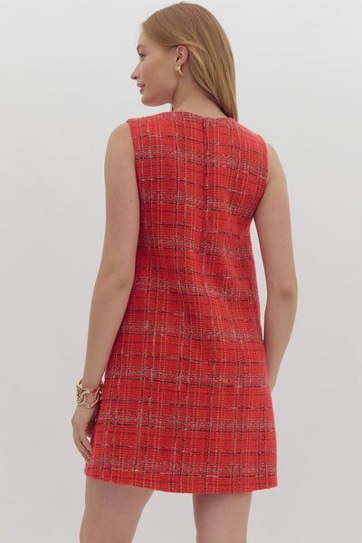 Remi Tweed Dress