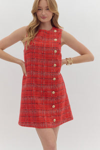 Remi Tweed Dress