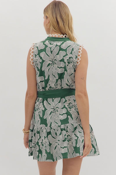 Ava Embroidered Dress