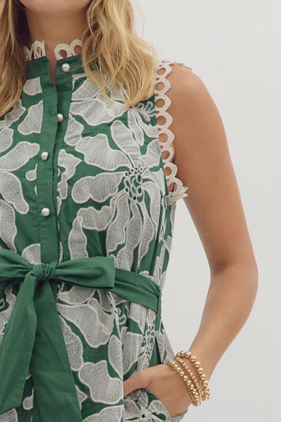 Ava Embroidered Dress