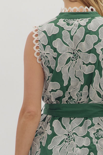 Ava Embroidered Dress