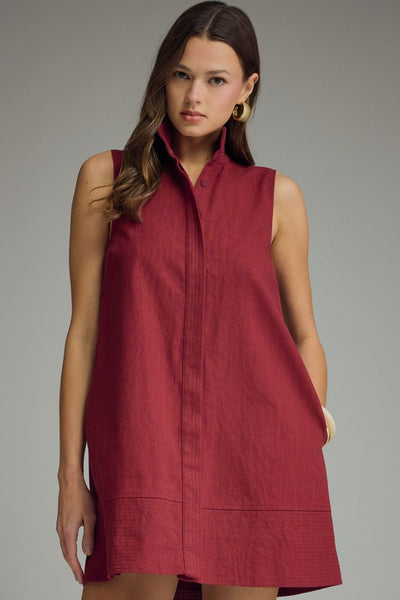 Ruby Crimson Shift Dress