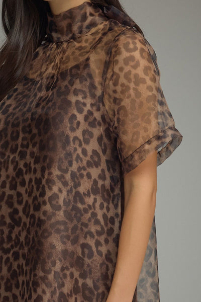 Margot Leopard Slip Dress