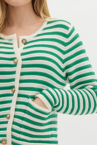 Sarah Button Detail Sweater