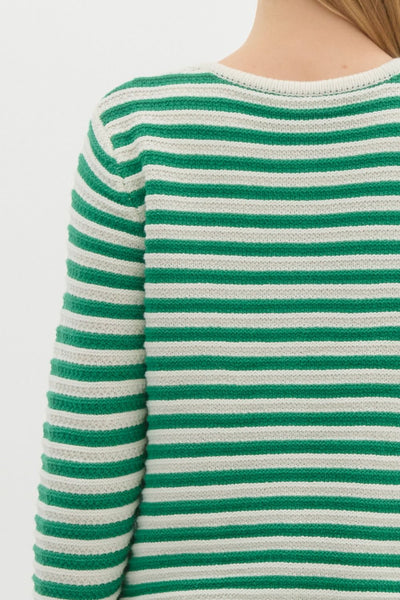 Sarah Button Detail Sweater