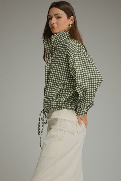 Rosie Green Gingham Jacket