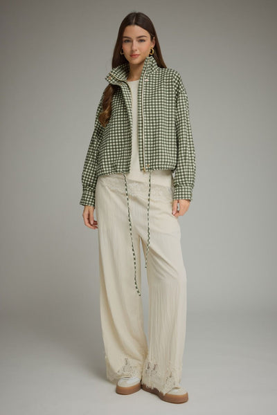 Rosie Green Gingham Jacket