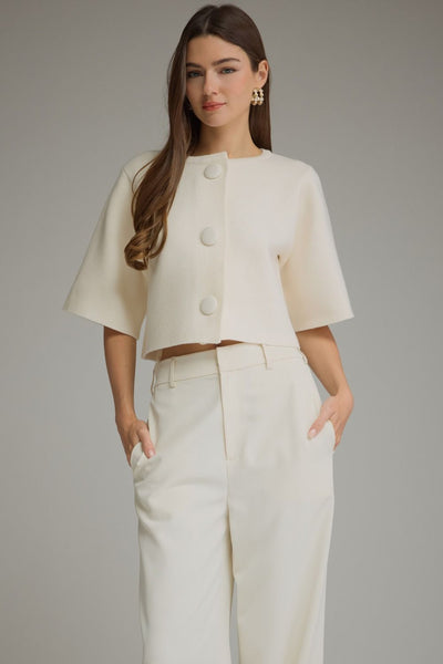Margret Large Button Top