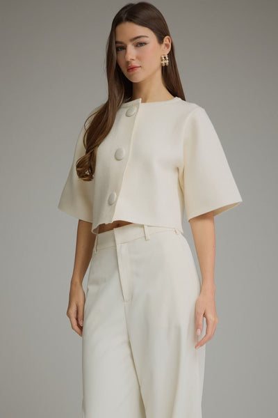 Margret Large Button Top