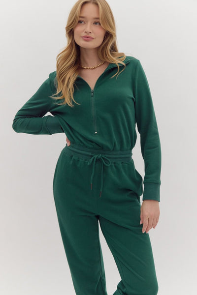 Cate Long Sleeve Jumpsuit