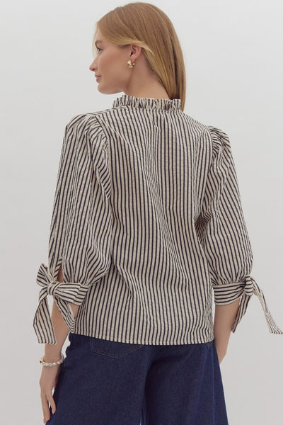 Dawson Tie Cuff Top