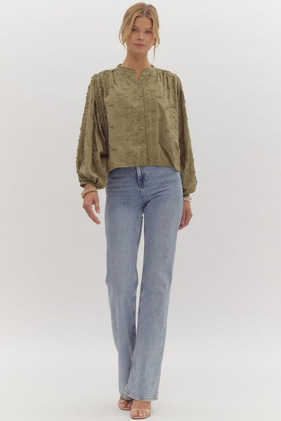 Haddie Textured Top