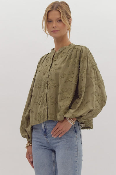 Haddie Textured Top