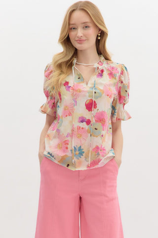 Bracken Floral Top