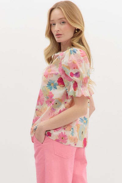 Bracken Floral Top