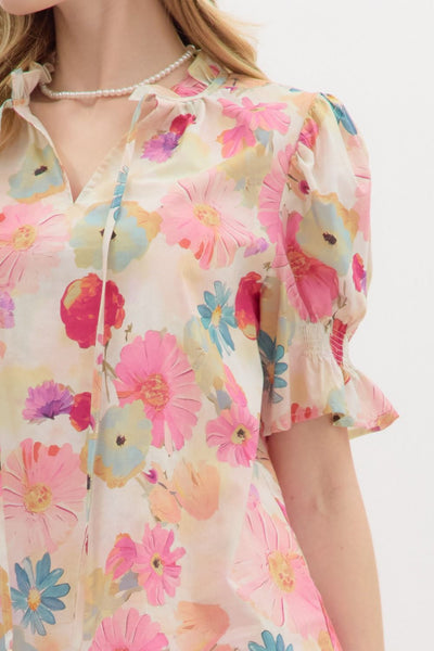 Bracken Floral Top