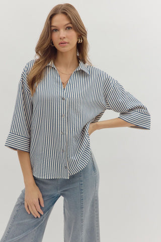 Lenny Striped Top