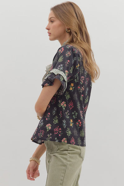 Kennedy Contrast Top