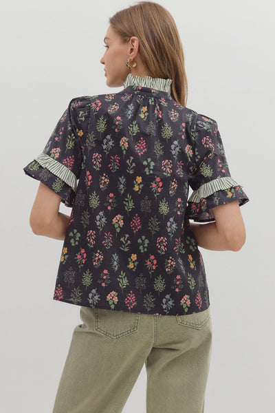 Kennedy Contrast Top