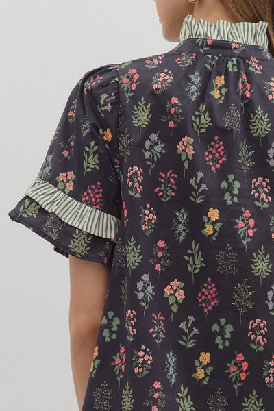Kennedy Contrast Top