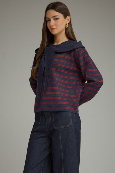 Ellie Scarf Detailed Top