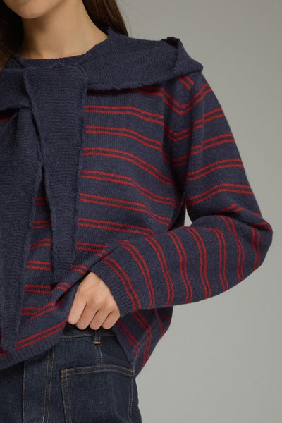 Ellie Scarf Detailed Top