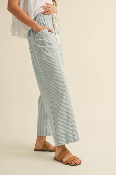 Andi Striped Wide Leg Pants