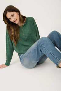 Meg Waffle Knit Long Sleeve