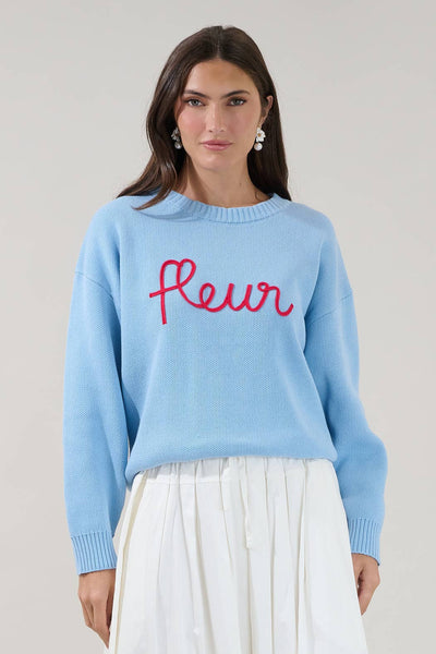 Fleur Crewneck Sweater