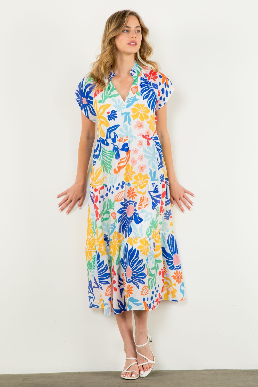 Adaline Vivid Print Dress