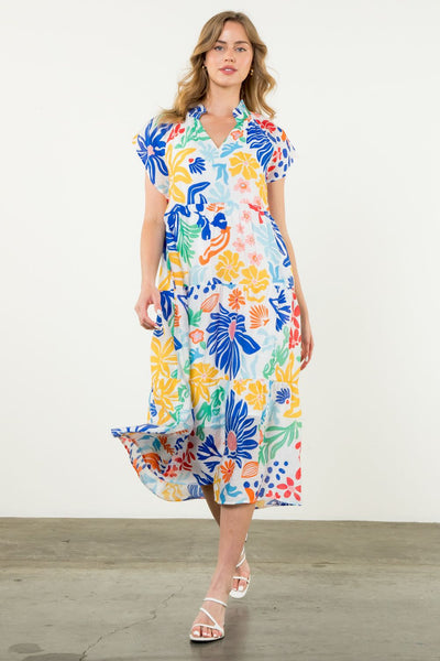 Adaline Vivid Print Dress