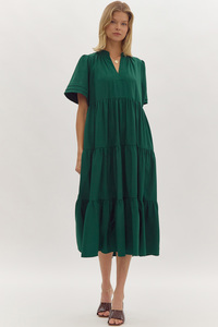 Cassidy Forest Green Dress