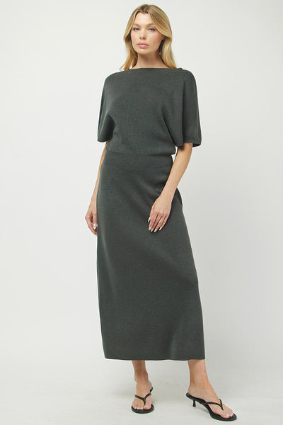 Lucy Charcoal Dress